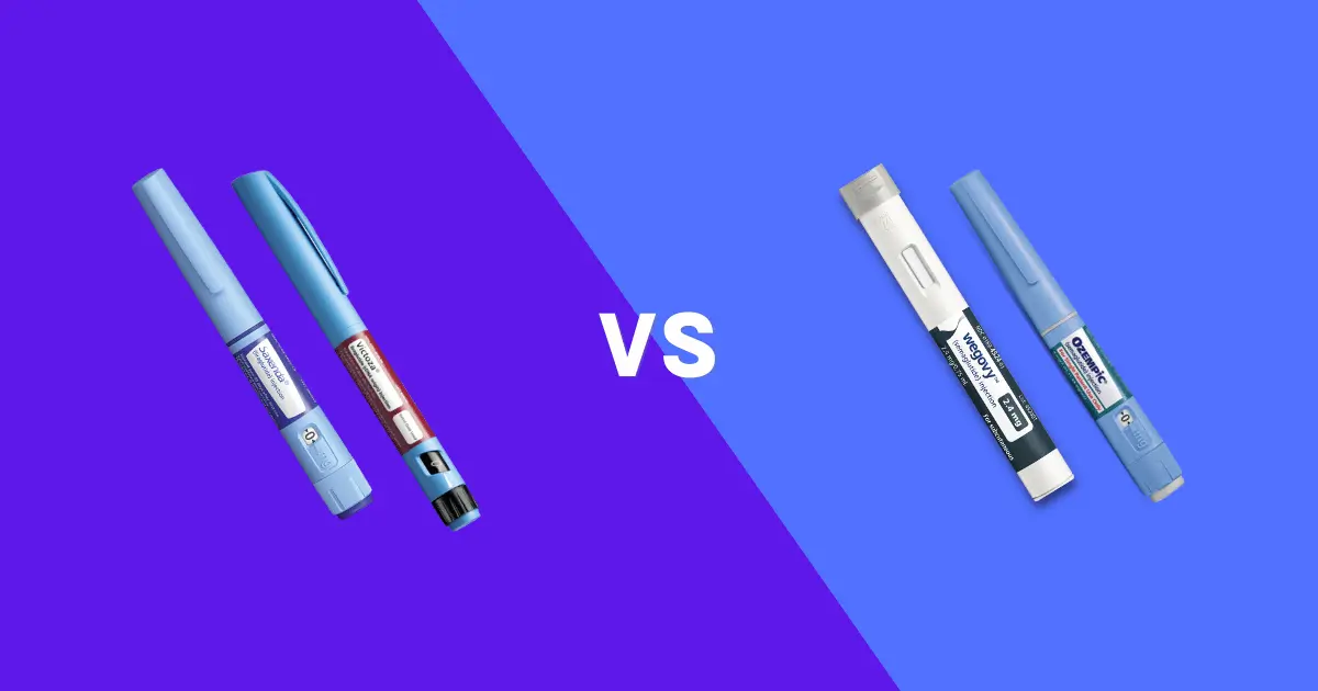 Liraglutide vs semaglutide